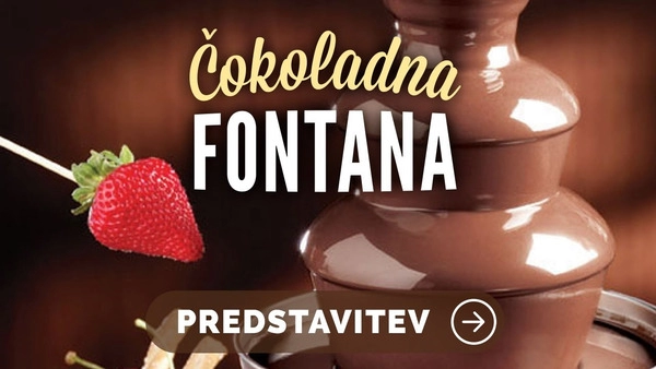 cokoladna fontana – za najbolj sladko zabavo v vasem zivljenju