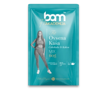 Oatmeal, čokolada in kokos, 60 g