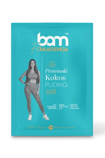 Proteinski puding Kokos, s sladilom