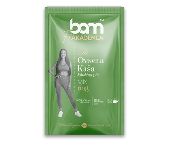 Oatmeal, jabolčna pita, 60 g