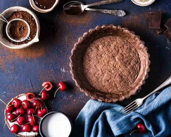 tart s sadjem in mascarpone sirom