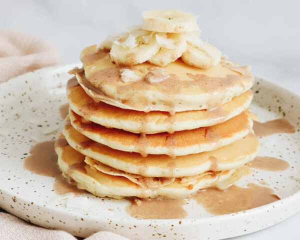 ameriske palacinke z banano