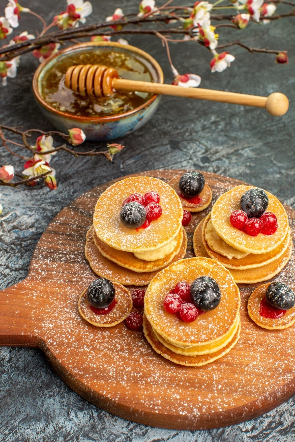 ameriske palacinke z ovsenimi kosmici
